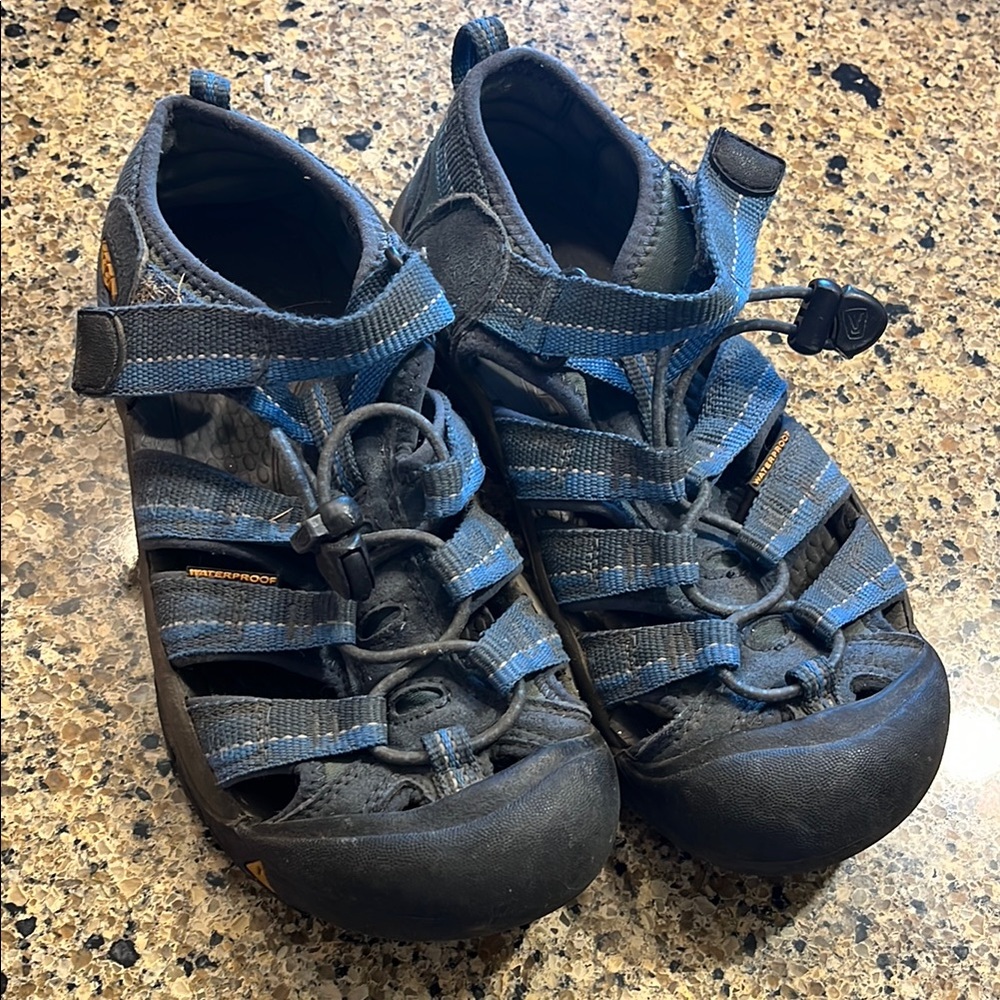 Keen Blue and Black Outdoor Sandals